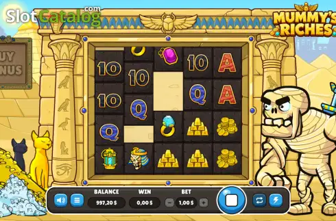 Скрин3. Mummy's Riches слот